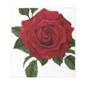 Red Rose Notizblock (Vorderseite)