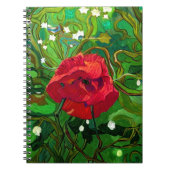 RED ROSE  NOTIZBLOCK (Vorderseite)