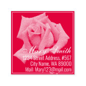 Red Rose Permastempel (Design)