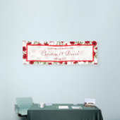 Red Rose Romantic Wedding Banner (Messeveranstaltung)