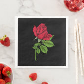 Red Rose Serviette (Beispiel)