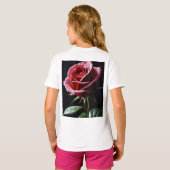 Red Rose T-Shirt (Schwarz voll)