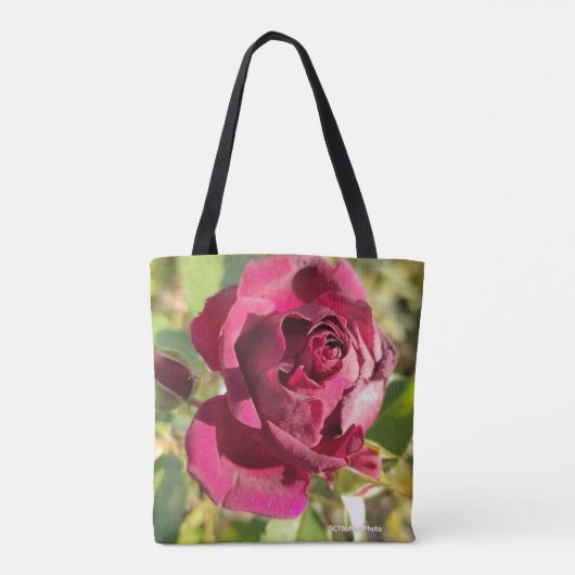 Red Rose  Tasche (Rückseite)