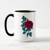 Red Rose Tasse (Links)