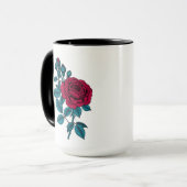 Red Rose Tasse (Vorderseite Links)