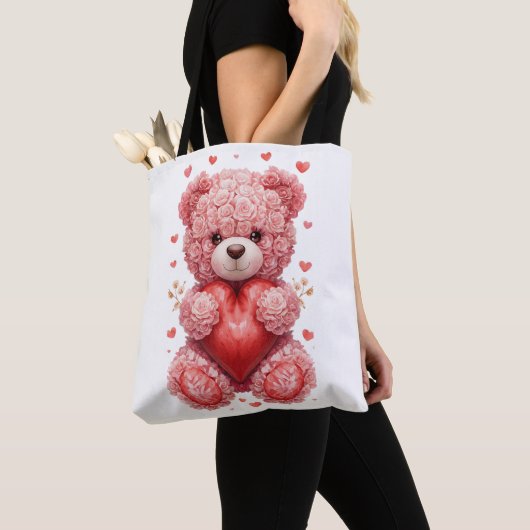 “Red Rose Teddy Bear – Cute Valentine Gift for Her Tasche (Von Nahem)