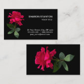 Red Rose Visitenkarte (Vorne/Hinten)