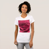 Red Rosenknospe T-Shirt (Vorne ganz)