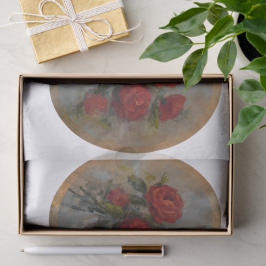 Red Roses DBL Seidenpapier (Geschenk)