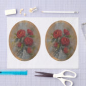 Red Roses DBL Seidenpapier (Handwerk)