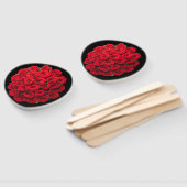 Red roses fächer (Non-assembled)