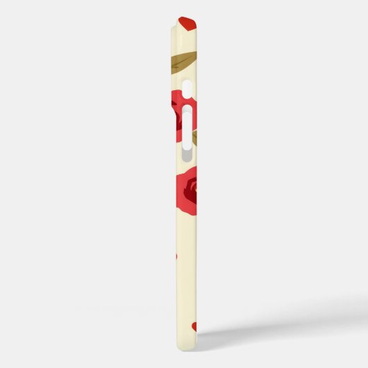 Red Roses iPhone Case (Rückseite / Links)