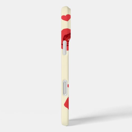 Red Roses iPhone Case (Rückseite / Rechts)