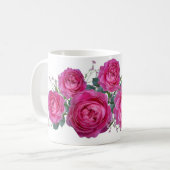 Red roses kaffeetasse (Vorderseite Links)