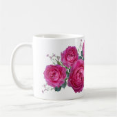 Red roses kaffeetasse (Links)