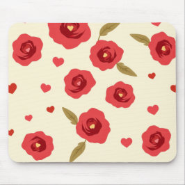 Red Roses Mouse Pad Mousepad