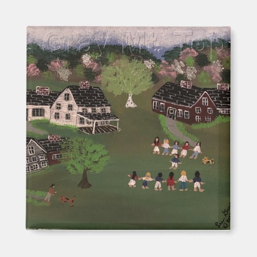 Red Rover Red Rover Come on Over!!!!! Magnet (Vorne)