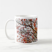 Red rowan fruit or ash berries kaffeetasse (Links)