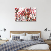 Red rowan fruit or ash berries leinwanddruck (Insitu (Schlafzimmer))