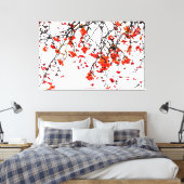 Red rowan fruit or ash berries leinwanddruck (Insitu (Schlafzimmer))