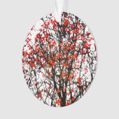 Red rowan fruit or ash berries ornament (Vorderseite)