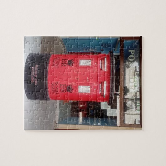 Red Royal letter Box from Royal Post Office Puzzle (Horizontal)