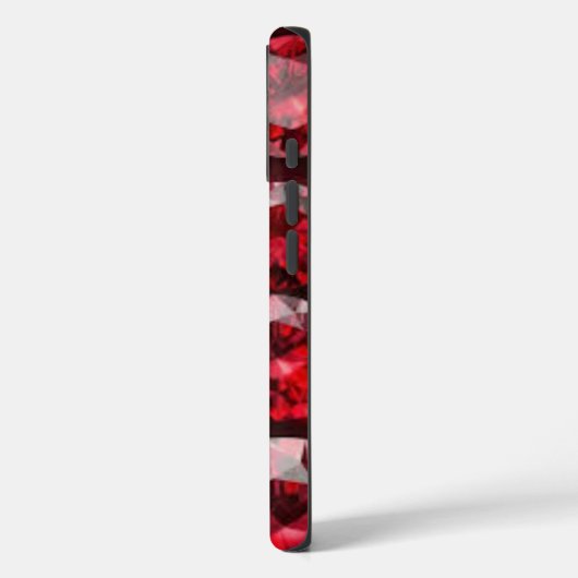 Red Rubies iPhone / iPad case (Rückseite / Links)