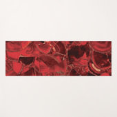 Red Ruby Carnelian Wertvoll Stone Yoga Mat Yogamatte (Vorderseite (Horizontal))