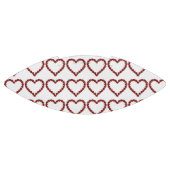 Red Ruby Gemstone Herz Football (Panel)