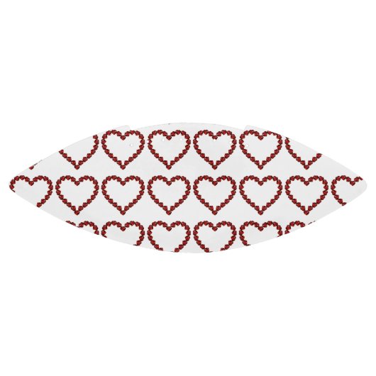 Red Ruby Gemstone Herz Football (Panel)