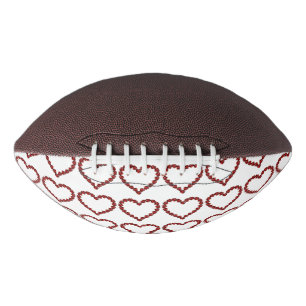 Red Ruby Gemstone Herz Football