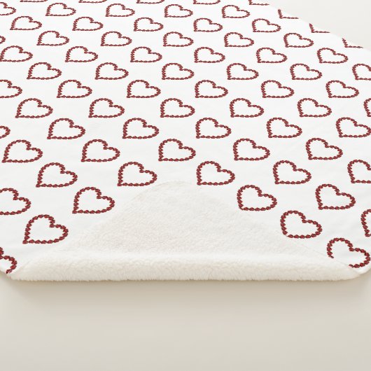 Red Ruby Gemstone Herz Sherpadecke (3/4)