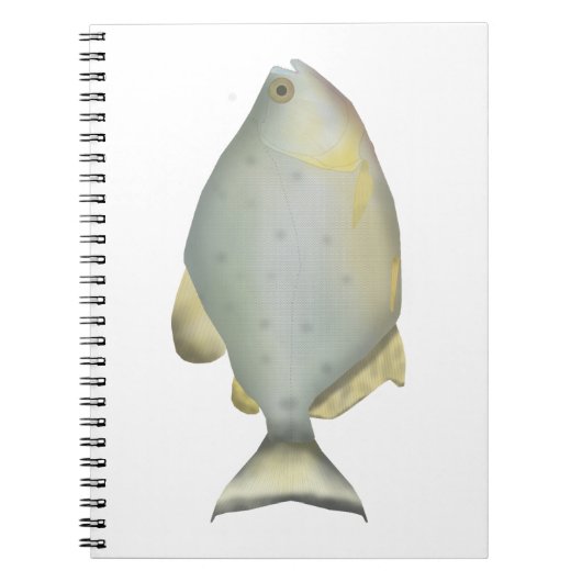 Red Ruby Piranha Notizblock (Vorderseite)