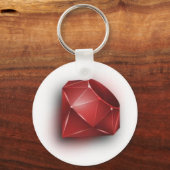 Red Ruby Schlüsselanhänger (Vorderseite)
