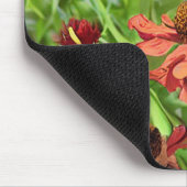 RED RUDBECKIA-BLUME MOUSEPAD (Ecke)