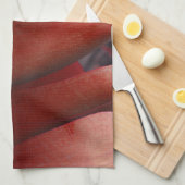 Red Ruffles Handtuch (Viertel Falte)