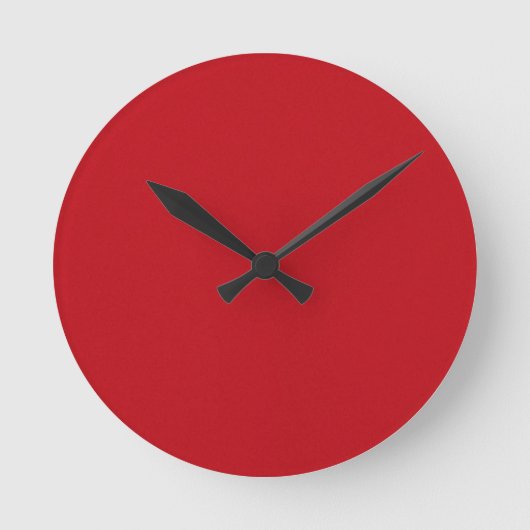 Red Runde Wanduhr (Vorderseite)