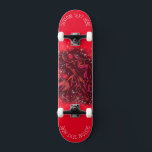 Red Running Bull auf Starry Night Skateboard<br><div class="desc">Ihr Text - Magic Red Neon Bull Running - Phantastische Sternennacht Zodiac Animal Zeichn - Wählen / Fügen Sie Ihren einzigartigen Text / Farbe - Make Your Special Gift - Neu formatieren und verschieben oder entfernen und hinzufügen Elemente / Bild mit Anpassungs-Tool ! - Zeichn und Design von MIGNED. Sie...</div>