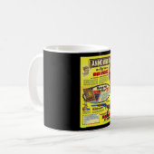 Red Ryder BB Gun 50's Comic Book BB Sale Kaffeetasse (Vorderseite Links)
