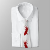 Red Ryukin Goldfish Krawatte (Gebunden)