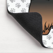 Red Sable Lhasa Apso Niedlich Cartoon Dog Mousepad (Ecke)