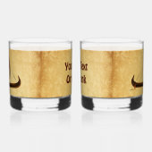 Red Sail Viking Ship Whiskyglas (Links)