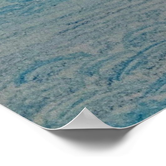 Red Sailboat Poster (Ecke)