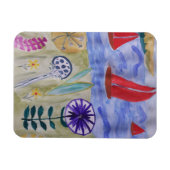 Red Sails & Blume Flexible Magnet (Horizontal)