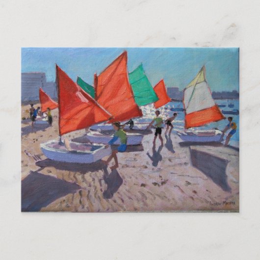 Red Sails Royan Frankreich Postkarte (Vorderseite)