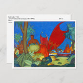 Red Sails von Arman Manookian Postkarte (Vorne/Hinten)