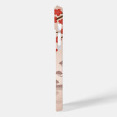 Red Sakura Kokeshi Doll - Japanisch Geisha Case-Mate iPhone Hülle (Rückseite / Links)