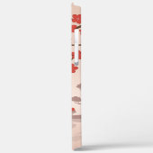 Red Sakura Kokeshi Doll - Japanisch Geisha Case-Mate iPhone Hülle (Rückseite / Links)