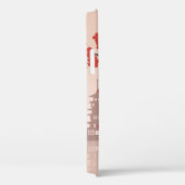 Red Sakura Kokeshi Doll - Japanisch Geisha Case-Mate iPhone Hülle (Rückseite / Rechts)