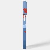 Red Sakura Kokeshi Doll - Niedlich Geisha Girl Case-Mate iPhone Hülle (Rückseite / Rechts)